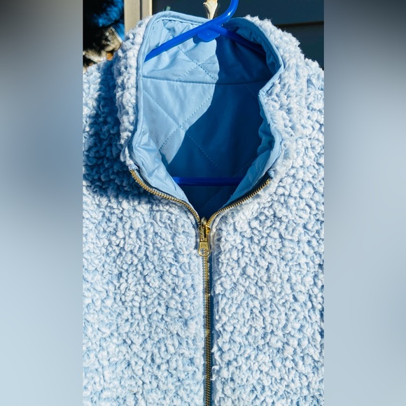 💙SkyBlueVest🦋Sz-(M) LoveTree Reversible Vest w/4 Pockets Both Sides-Runs Small⚠️ - Picture 10 of 16
